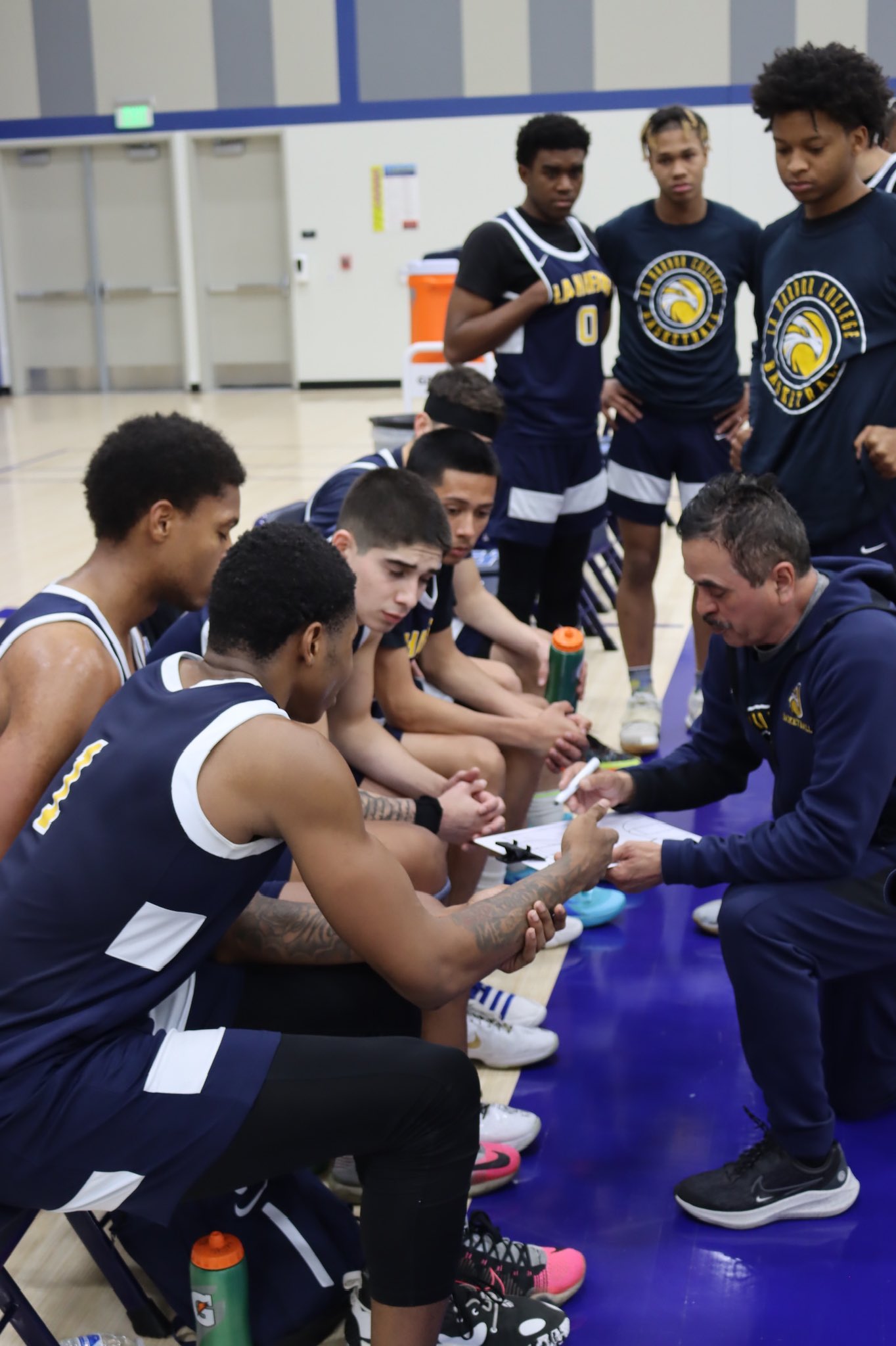Head Coach Tony Carter-Loza directed LA Harbor to just its first SCC South title in nine years.