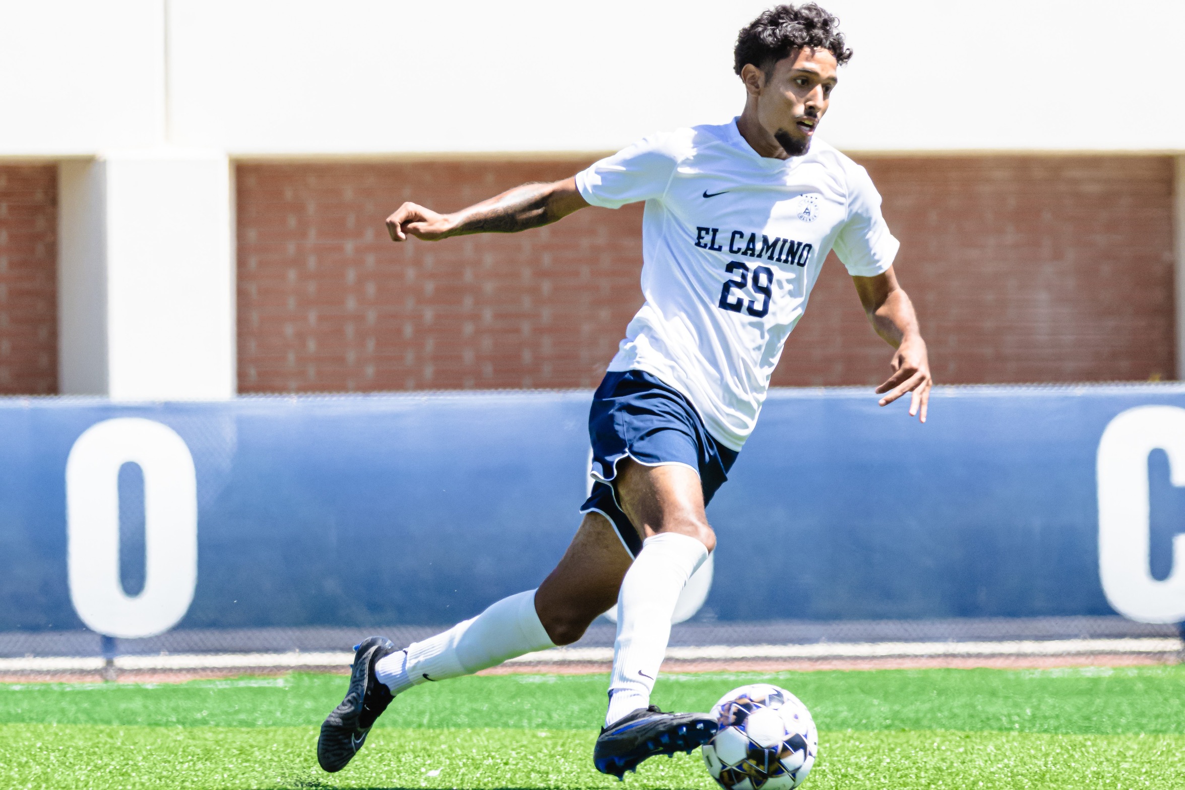 El Camino's Marvin Gamez leads the state in goals.