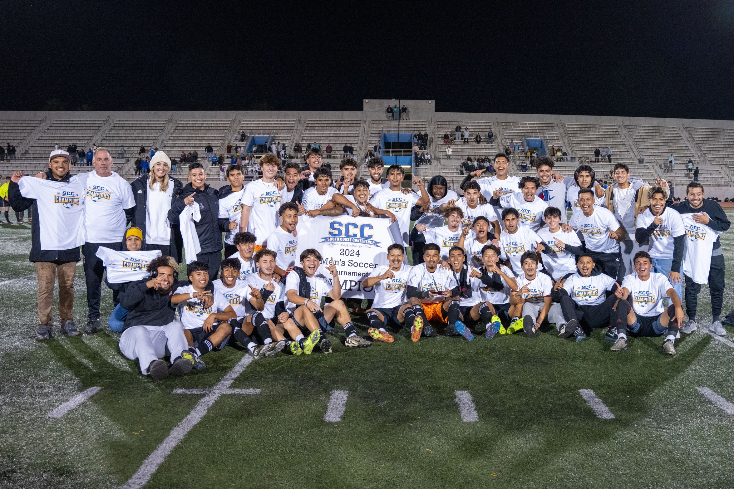 Long Beach is SCC Men's Soccer Tournament champions