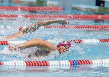 Mt. San Antonio College has a number of strong men's swimmers this season.
