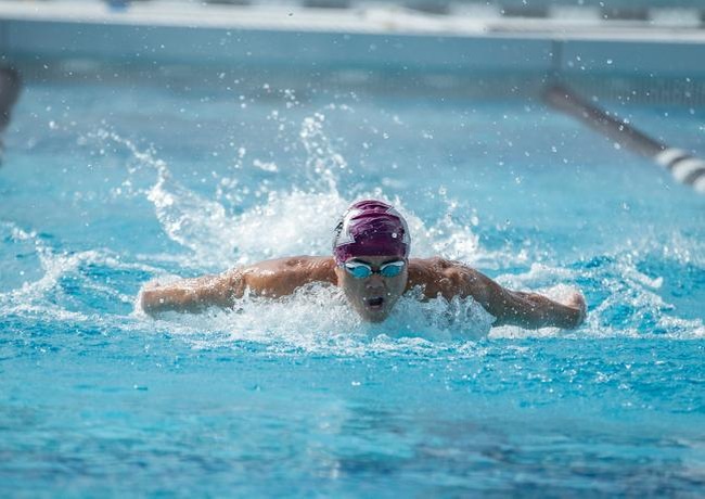 Mt. SAC's Matthew Neoh is a top SCC swimmer.