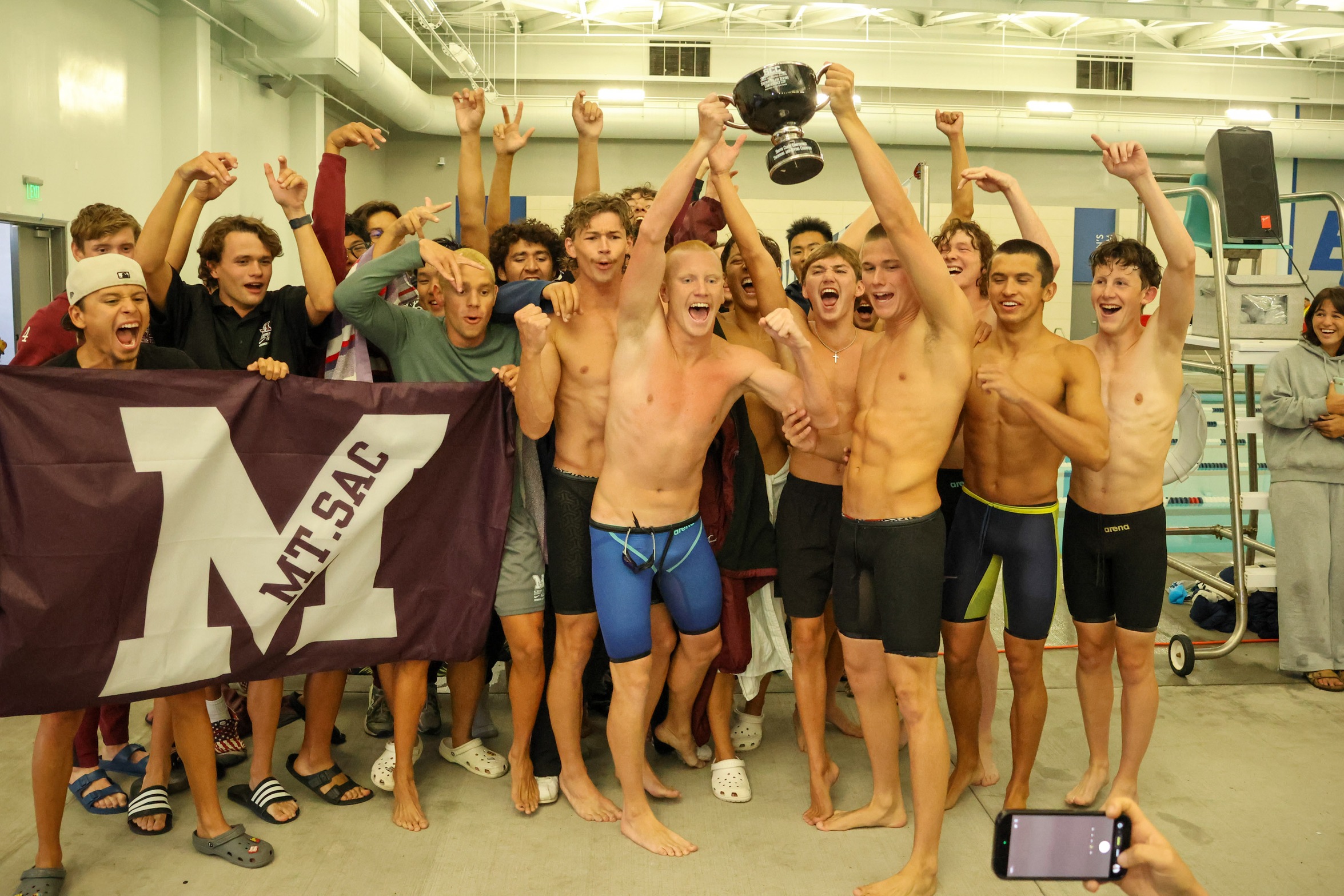 Dynasty Continues For Mt. SAC At SCC Men's Swim Championships