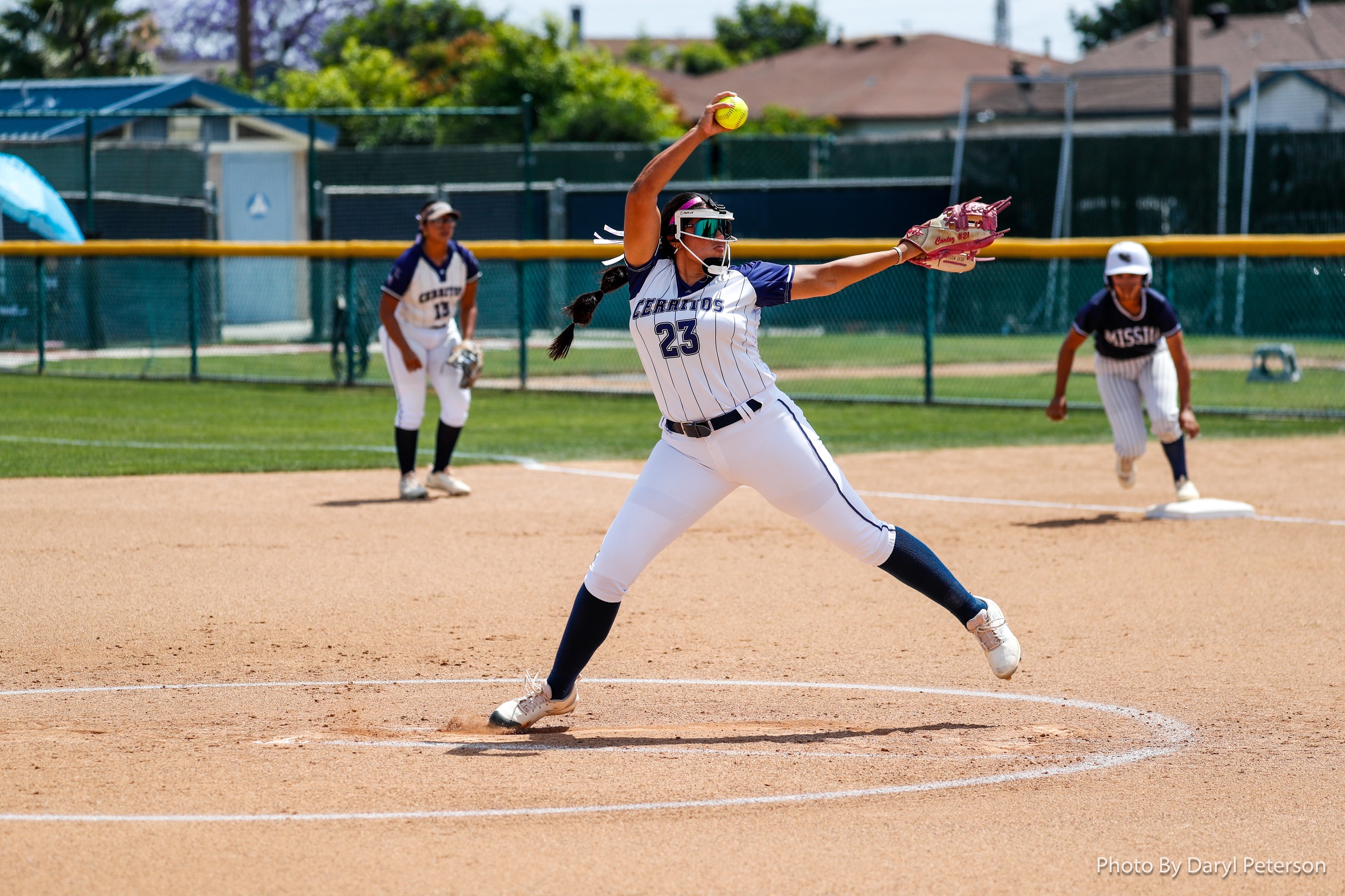 Tatyana Cortez pitched Cerritos to the SCC softball crown.