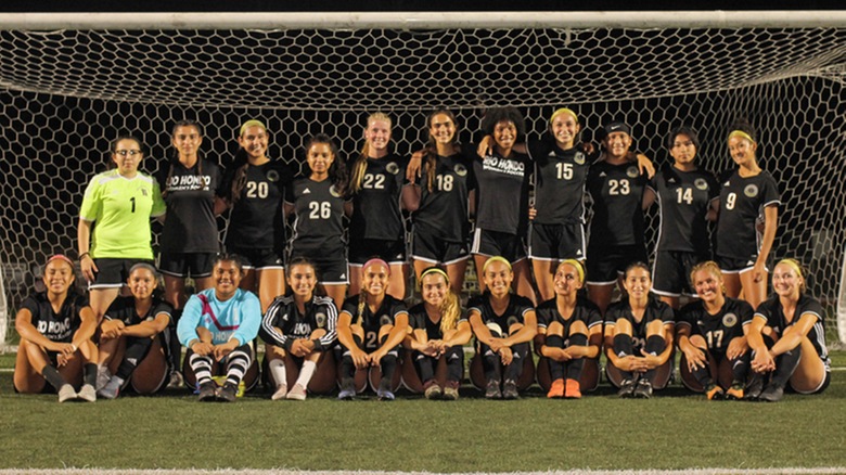 Rio Hondo College wins the 2019 SCC women's soccer championship.