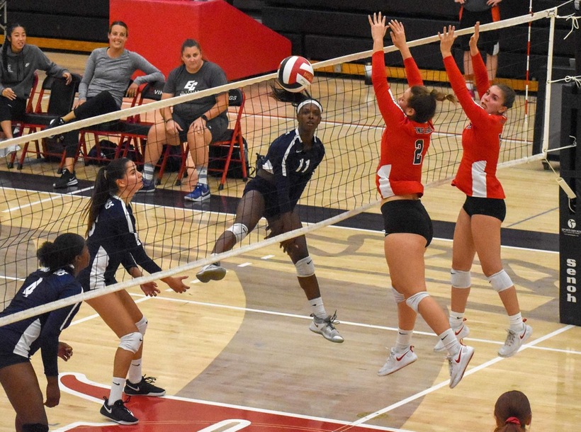 ECC during its win over Long Beach in the SCC Tournament final.